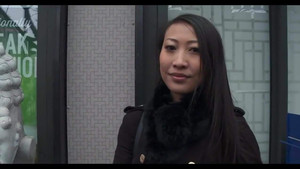 French asian whore gets her pussy and ass drilled hard