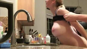 Huge titted British wife loved taking it hard from behind