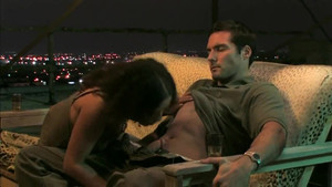 Horny couple having some passionate sex in the bed