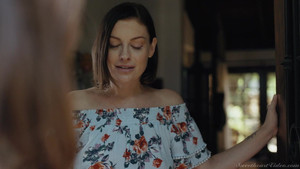 Two petite brunette having a toying sex session