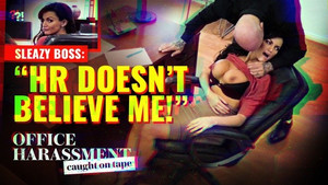 Hot secretary Becky Bandini is satisfying her boss