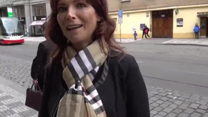 Sexy mom Syren De Mer gets ass fucked by Stranger in Prague