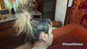 Double anal penetration for slutty wife in homemade porn