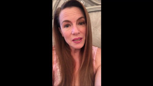 Beautiful amateur MILF gets all wet and horny during Facetime call