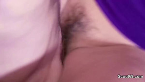 Sexy MILF with big jugs Persia Monir sucks off stud