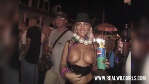 Slutty mommies undressing and showing off their tits to everyone