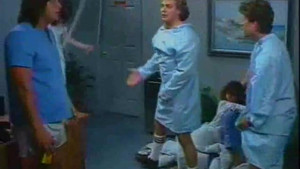 Horny hunk slam dunks a tight MILF's pussy and cums