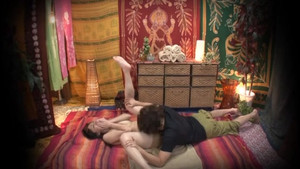 Japanese mom and horny young stud have a fuck session