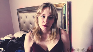 Pretty blonde MILF sucks her stepsons cock and gets fucked in different positions