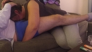 Mature wife gets her face fucked by her hubby on camera