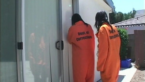 Black prisoner girl gets fucked by hungry guardians